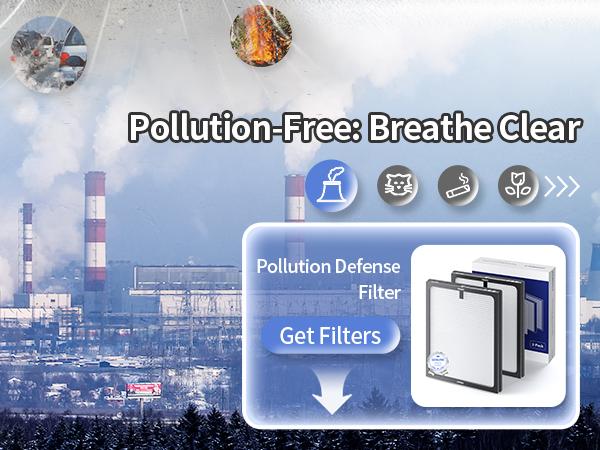 【2026 New Arrivals】ECOSELF Air Purifiers for Home Large Room, （Cover Up to 2400 Ft²） with True HEPA Filter, Smart Mode, PM2.5 Air Quality Display, 22dB Sleep Mode, Aromatherapy with 2X-Purification & 360°Air Outlet, HAP603,air purifier for home