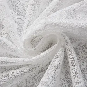 White Foliage Jacquard Voile Curtains 2-Panel Vintage Style Textured Sheers for Soft Light Filtering