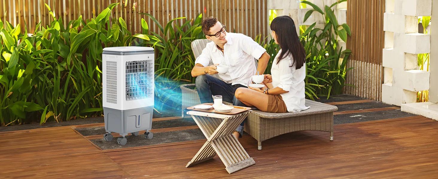 [FLASH SALE] ROVSUN 5.2 Gal Portable Evaporative Air Cooler with Remote Control