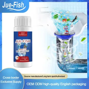 Powerful Pipe Dredging Agent for Kitchen and Toilet Pipelines - Dissolves 200+ Blockages and Kills 99% of Bacteria
