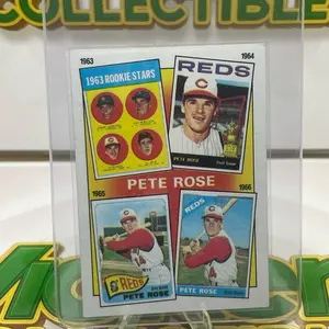 1986 Topps Pete Rose Commemorative Card #2