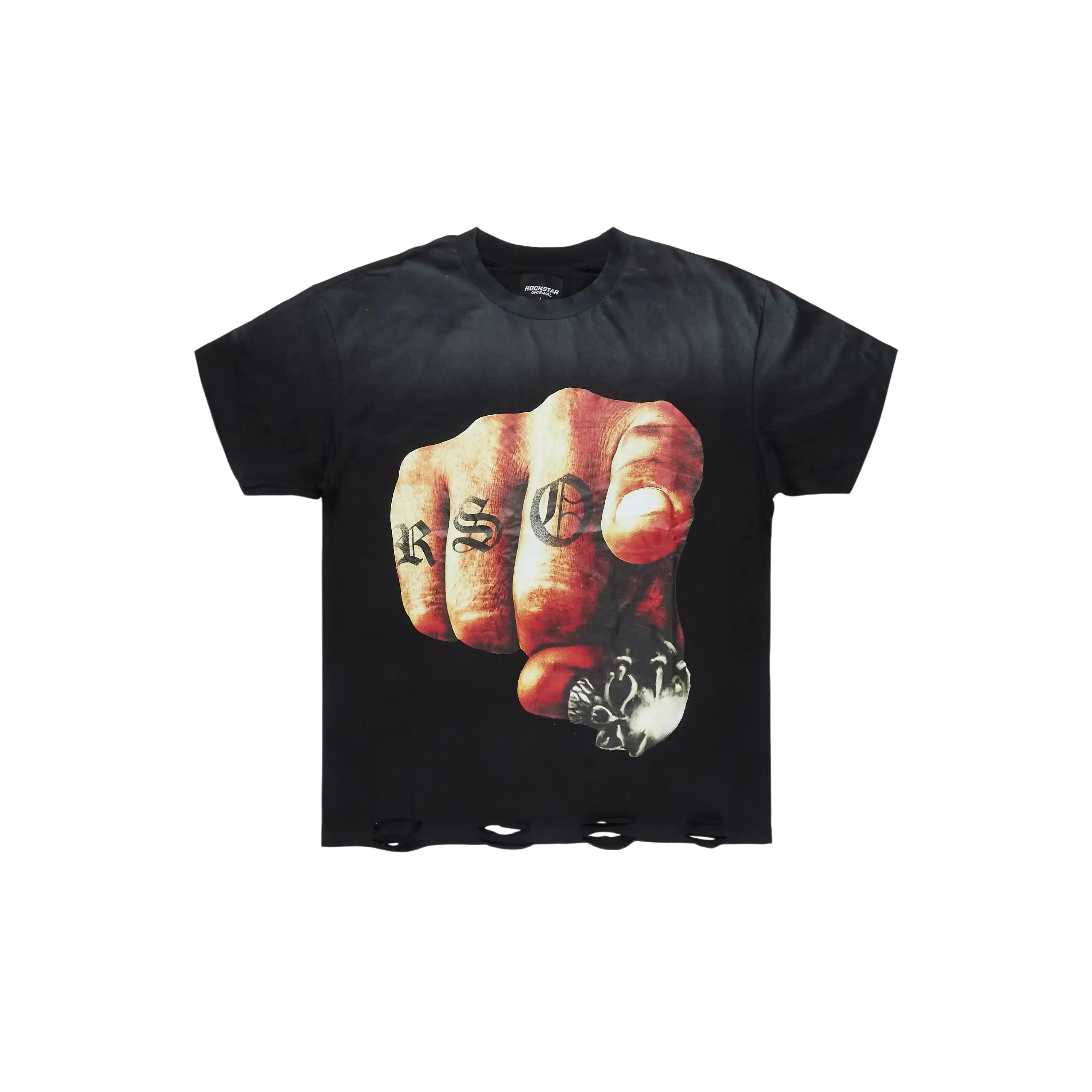 Sylvia Black Oversized T-Shirt
