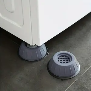 Silicone Washing Machine Feet, 4 Counts/set Durable Anti-vibration Washing Machine Feet, Household Storage Organizer for Home Kitchen Bathroom, Washing Machine Parts