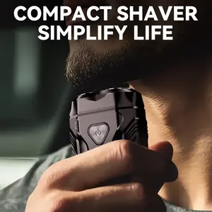 ENCHEN Mini Electric Shaver - Dual Flex Heads, USB-C Fast Charge, 100% Waterproof, Compact & Lightweight, Ideal for Travel & Daily Use!