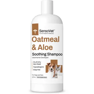 Oatmeal & Aloe Shampoo for Dogs and Cats - 12oz Oatmeal & Aloe Shampoo for Dogs and Cats - 12oz