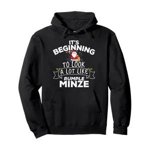 It's Beginning To Look A Lot Like Rumple Minze Christmas Pullover Hoodie - Rauldiazde Shop Vb09hvz33wq