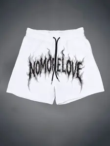 Multi-Print Sport Pants, Drawstring Loose Fit Shorts, Lightweight Breathable Fabric, Ideal for Daily Wear, Skateboarding, Parties