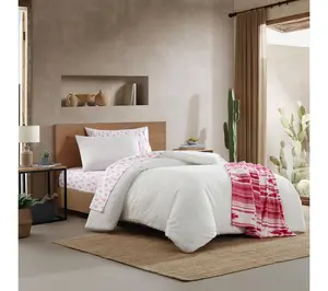 Wrangler Sedona Geometric White 6-Pc TwinXL Comforter Set
