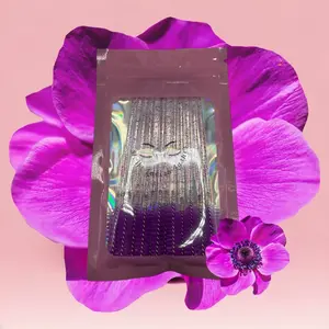 Purple Lash Brush Set of 12