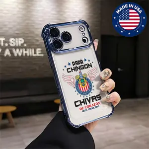 Chivas De Corazón 'Papá Chingon' Aesthetic Design Pattern Casing For iphone 17 16 15 14 13 12 Samsung 22 23 24 25 Plus Pro Max Ultra Flaunt Mobile Phone Case Soft Silicon TPU anti-drop Drop Protection Shockproof Protector Vintage unique Fashion