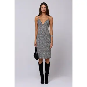 Matilda Midi Dress in Flores