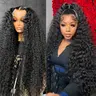 [34 Inch Only $167]13x6 Lace Frontal Wigs Human Hair Kinky Curly Frontal Wig Brazilian Wave Curly Wigs Human Hair For Women PrePlucked 180% Density Nature Black Color Vacation Hair#DealsForYouDays#TikTokShopBackToSc hool#WeeklyDeals
