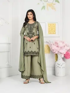 Rayon Palazzo Suit, Cultural Wear for Women