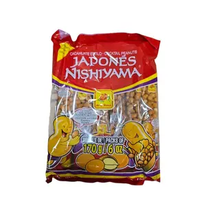 De la Rosa Japonés Nishiyama Cocktail Peanuts – 6 Pack (6 oz Each