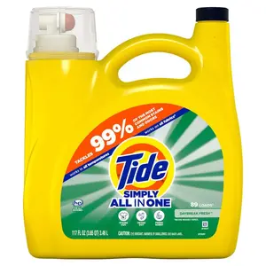 Fresh Scent Liquid Laundry Detergent, 89-Loads, 117 fl. oz.