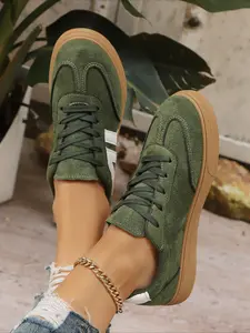 Daily Casual Shoes Soft Rubber Sole Flexible Structure, Comfortable Footwear for Busy Lives, All-Season Wear, Less Than Ankle Height