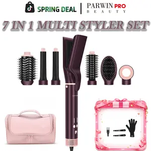 【Mother’s Day】Multi-Styler Hair Dryer Set – 7-in-1 Hot Air Styling Tool with Auto-Wrap Curlers & Air Straightener, High-Speed Motor Perfect Holiday Gifts Idear Valentine’s Day Gift flex style
