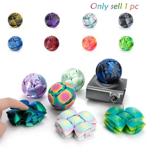 3D Printed Rotating Gear Ball, Interactive Stress Relief Model, Multiple Colors, Creative Desk Decor, Perfect Gift for Friends and Family