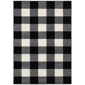GEORGIA 678D0 Black Rug - ORIENTAL WEAVERS