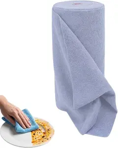 Reusable Microfiber Cleaning Cloth Roll, 2026 New Tear Away Towels, Ultra Absorbent Cloth, Lint Free Microfiber Cloth for Auto Detailing, Multipurpose Cleaning Cloth for Home and Kitchen