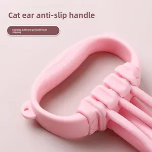 Adjustable pull device Women open back practice back elastic belt open shoulder household back pull artifact Stretching fitness yoga
