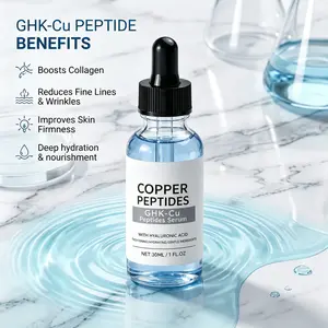 GHK-Cu Copper Peptide Serum | Lightweight & Fast Absorbent, Boosts Skin Radiance, Ideal for Daily Skincare