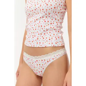 Étoiles Pointelle Banks Thong