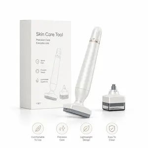 Bio4 Manual Skincare Tool Adjustable Size Beauty Tool Replaceable Head Facial Care Set for Home Use