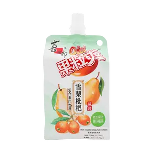 STRONGFOOD CICI Pear Loquat Jelly Drink 258ml - Refreshing Fruit Jelly Beverage