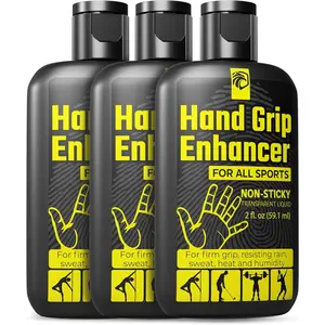 Dry Hand 1, 2 or 3 Pack Grip Solution, Non-Sticky Grip Enhancer, Anti-Slip Solution for Pole Dancing, Sweaty Hands, Dry Grip for Football Tennis Weightlifting Golf Pickleball