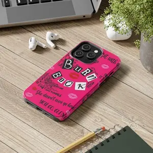 Pink Burn Book Tough Phone Case Phone Cases Phone Cover Hard Case Tough