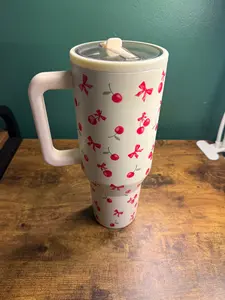 40oz Vinyl Patterned Tumbler