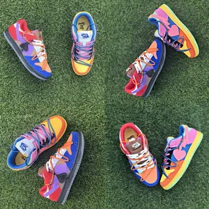 WHAT THE ACES 2 - Vibrant Multi-Color Sneakers with Unique Patterns and Comfortable Design for Everyday Wear
