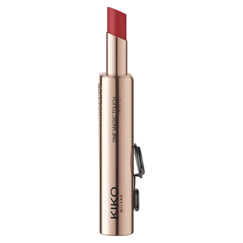 One Magic Touch Lip Stylo | Moisturizing Demi-Matt Lipstick With One-Touch Slide Opening