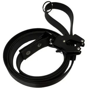 Biothane 5ft 3/4” inch Walking Lead with Rock climbing and Attachment for Versatile Use and safety