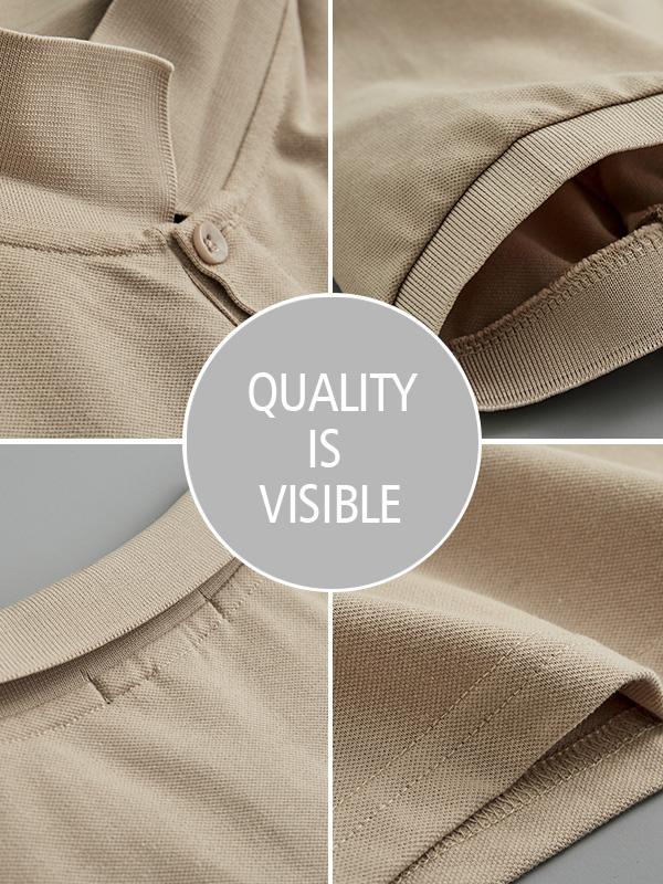Street fashion soft and comfortable casual loose half sleeved summer men's polo simple and fashionable street top