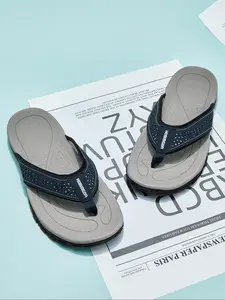 HOBIBEAR Men's flip flops, sandals, Slide Sandals, breathable beach shoes, summer casual slippers, home shoes