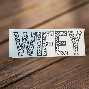 Wifey Screen Print Transfer
