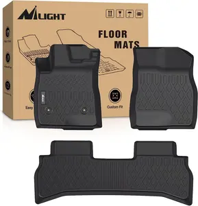 Nilight TPE Floor Mats - Custom-Fit Car Accessories for 2021-2026 Chevy Trailblazer (FWD Only), All-Weather Heavy-Duty Floor Liners