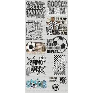 SOCCER PREMADE - GANG SHEET 22x48