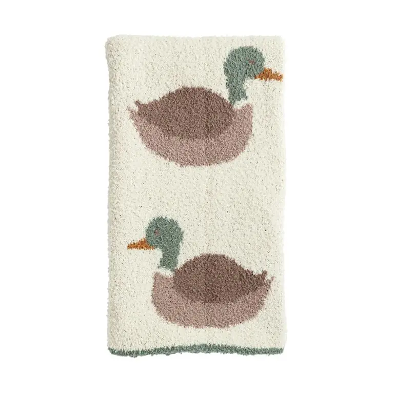 Mud Pie Mallard Duck Chenille Blanket Mud Pie Mallard Duck Chenille Blanket