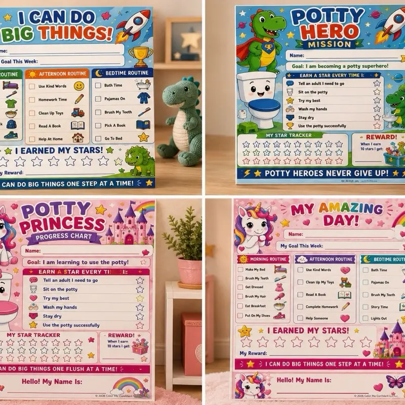 Routine and Potty charts