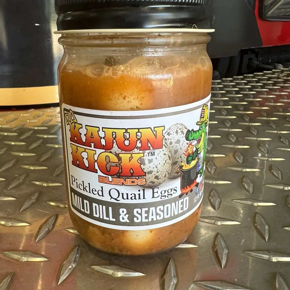 Quail eggs pickled (mild)
