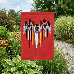 No More Stolen Sisters MMIW Flag, Missing and Murdered Indigenous Women Girl Garden Flag, Justice For Our MMIW