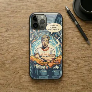 Project Hail Mary Phone Case – Ryland Grace & Rocky Sci-Fi Collage, Andy Weir Book Merch Full Series iPhone X to iPhone 17 Premium Aesthetic Protection