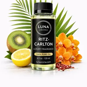 RITZ-CARLTON 120ML Pure Natural Aroma Oil - Home Fragrance Freshener for Aromatherapy Diffusers, Relaxation, and Home Scenting