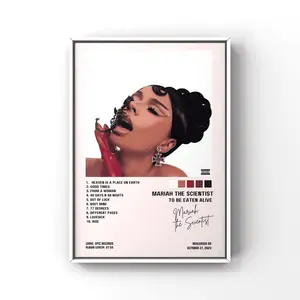 Mariahs S Thes S Scientist - To Be Eaten Alive Album Poster Album Cover Poster Music gift Music Wall Decor
