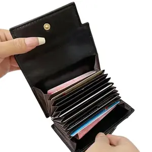 Women's Fashionable Solid Color Card Holder, Casual Stylish Card Holder, Lightweight Card Holder for Daily Use, Women's minimalist wallet