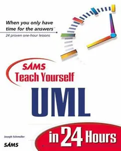 USED Book - Sams Teach Yourself Uml in 24 Hours (Sams Teach Yourself in 24 Hours Series) by Joseph Schmuller (Paperback) - english