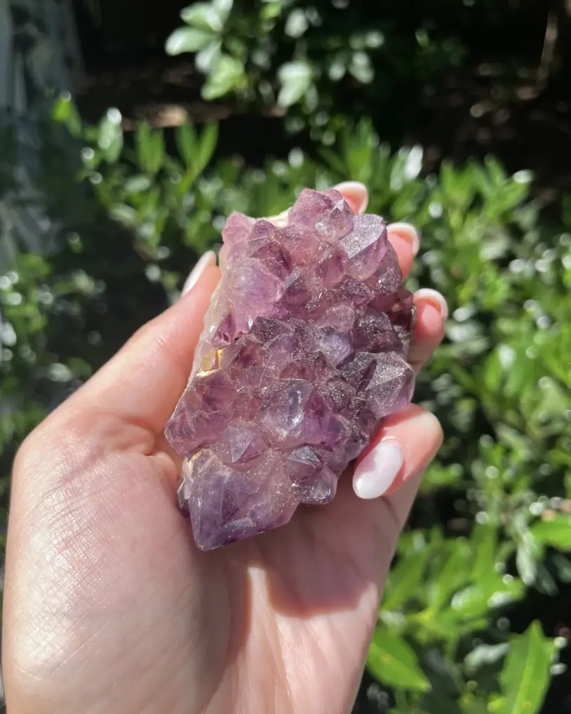 Medium Raw Amethyst Chunky Cluster